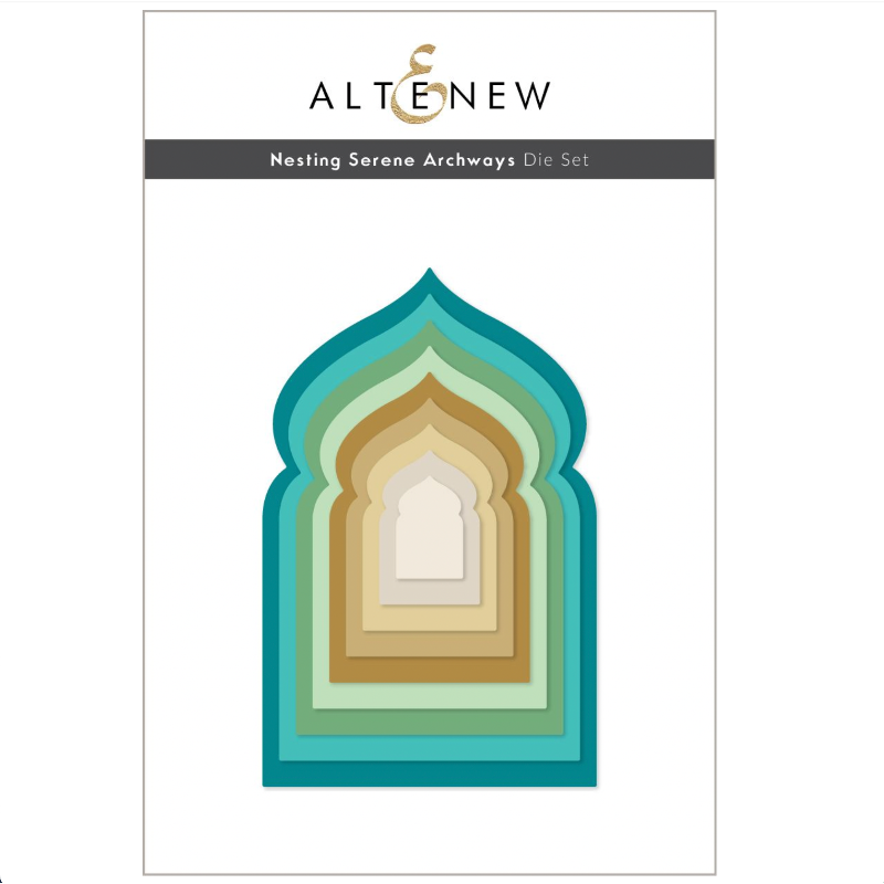 Altenew Nesting Serene Archways Dies alt11414