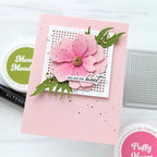 Altenew Pegboard Panels Dies alt11385 pink flower