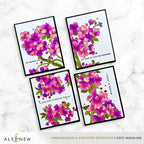 Altenew Sakura Blossoms Stencils alt11376 bright flowers