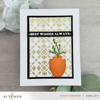 Altenew Serene Lattice Stencil alt11127 best wishes