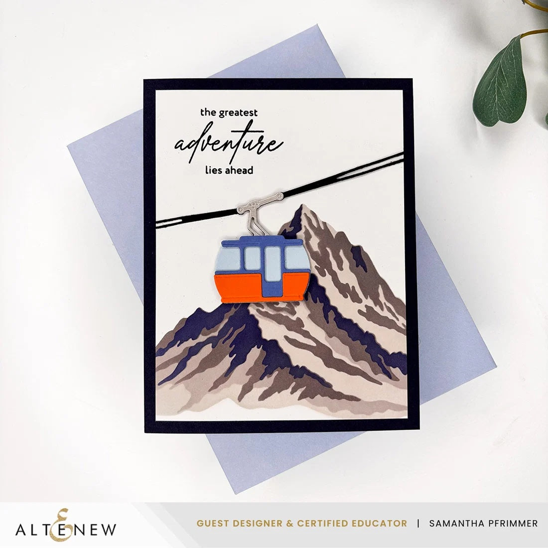 Altenew Shadow Fresh Dye Ink Pad alt11490 great adventure card