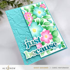 Altenew Stellar Sequins Clear Iridescent alt10630 flowers