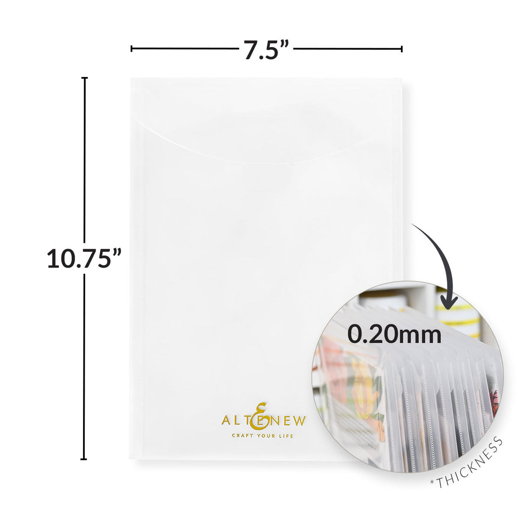 Altenew Storage Pockets alt10436 measurements