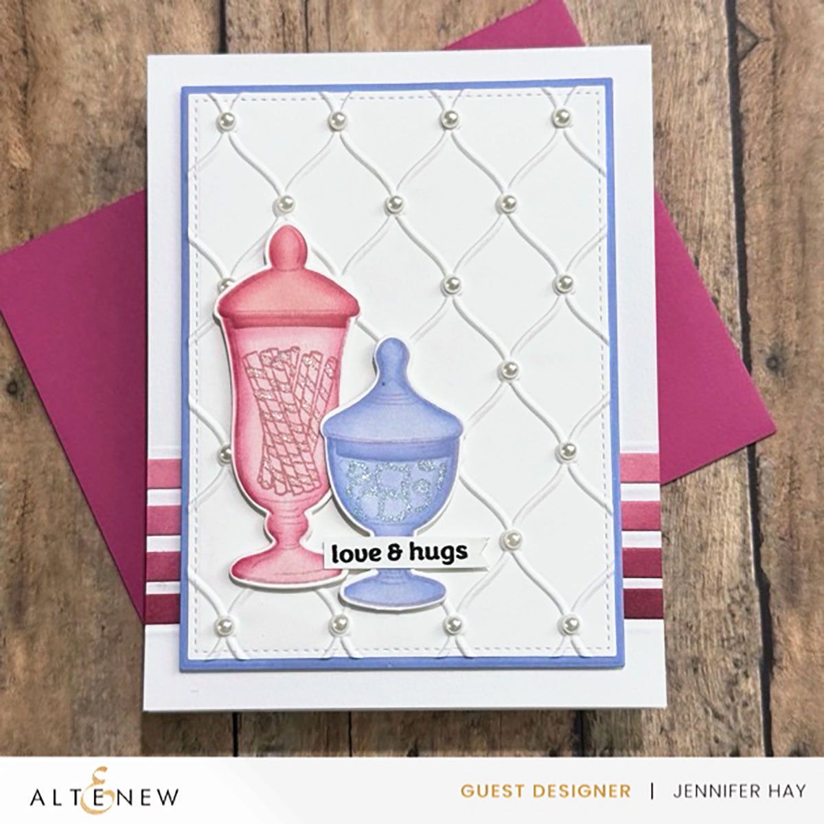 Altenew Tasty Treasures Clear Stamps alt10360 jars