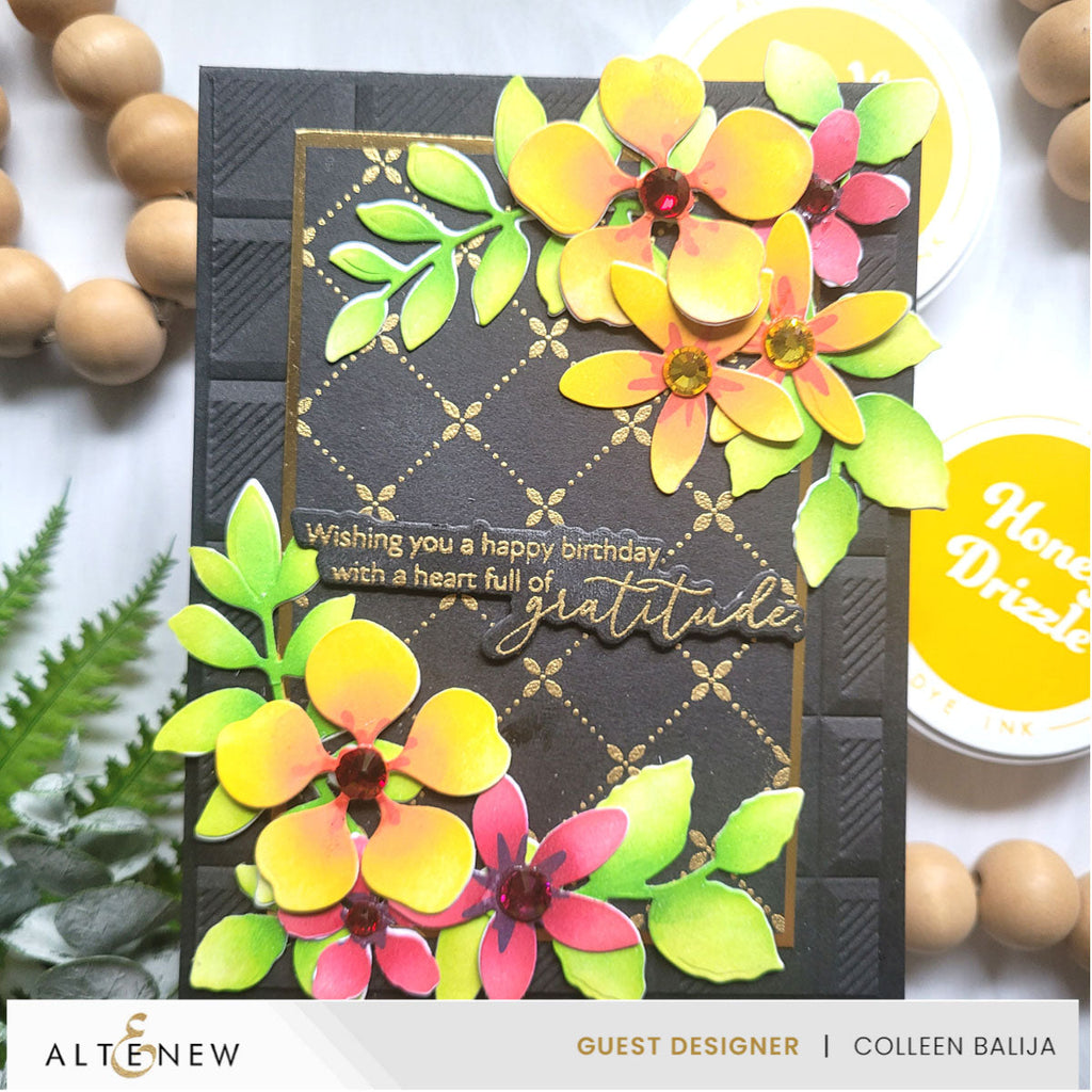Altenew Tranquil Greetings Dies alt8949