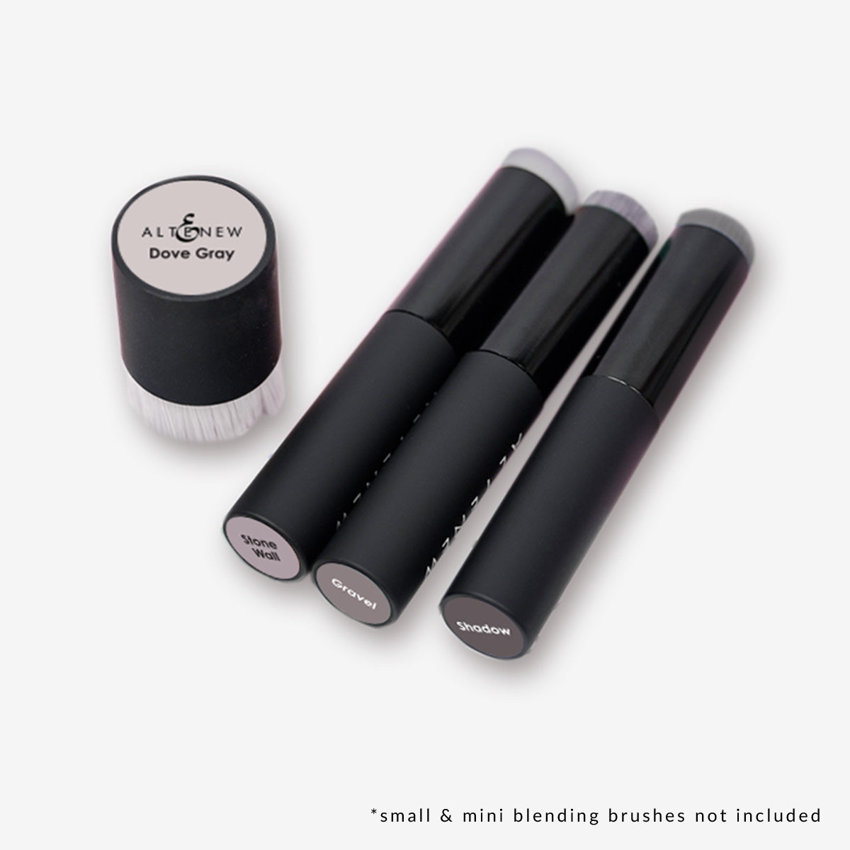 Altenew Tranquil Reflections Round Ink Pads Blending Brushes Labels alt11498 product on brushes