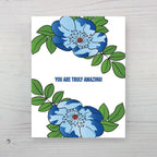 Altenew Truly Amazing Layering Stencils alt7681 blue