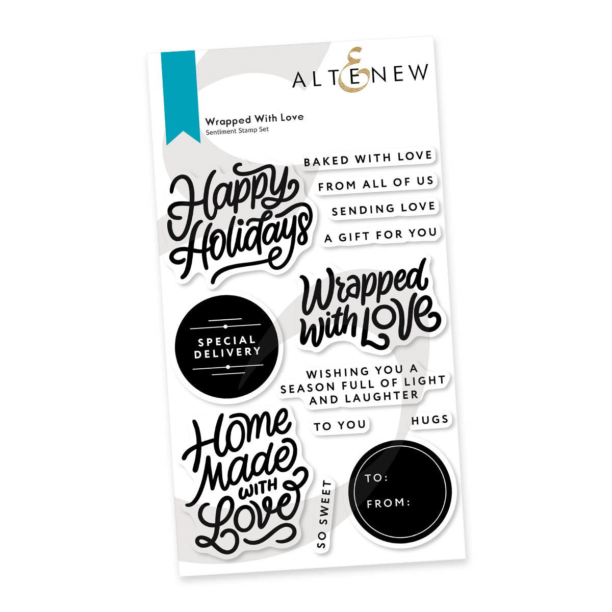 Altenew Wrapped With Love Clear Stamps alt10926