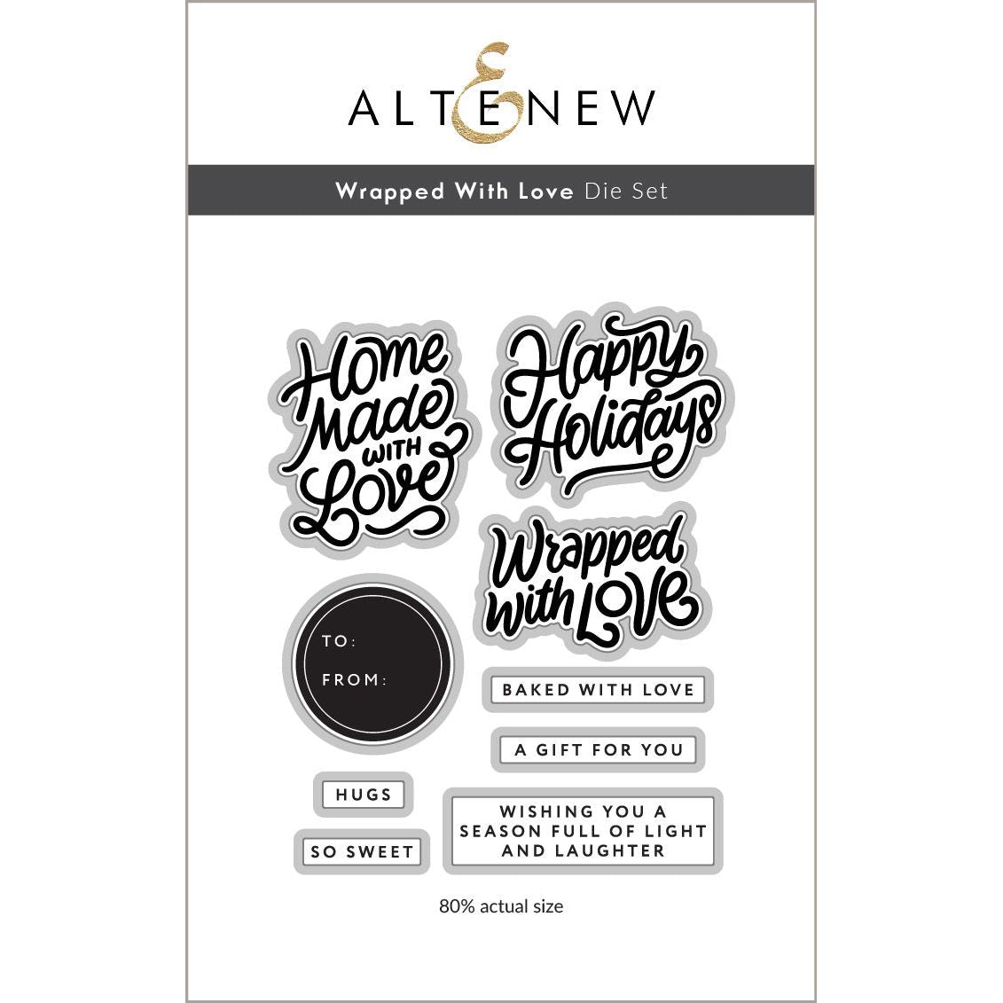 Altenew Wrapped With Love Dies alt10928