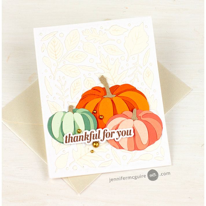 Altenew Zero-Waste Autumn Leaves Die alt10483 thankful | color-code:ALT01