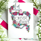 Simon Says Stamp Always and Forever Companions Wafer Dies 1246sdc To Be Loved Valentine's Day Card | color-code:ALT02