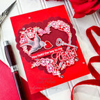 Simon Says Clear Stamps Always and Forever 2162ssc To Be Loved Valentine's Day Card | color-code:ALT04