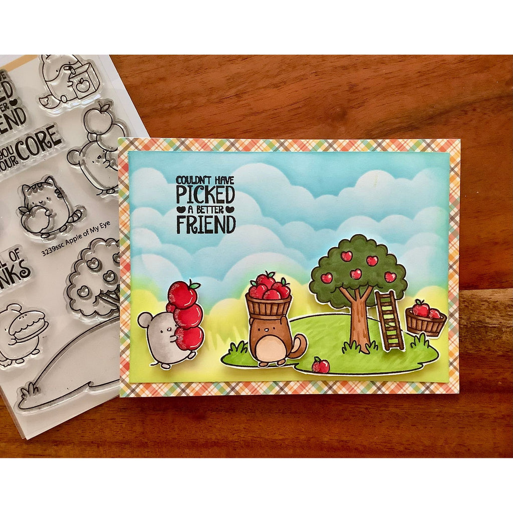 Simon Says Stamps and Dies Apple of My Eye set1047ae STAMPtember Friend Card | color-code:ALT02