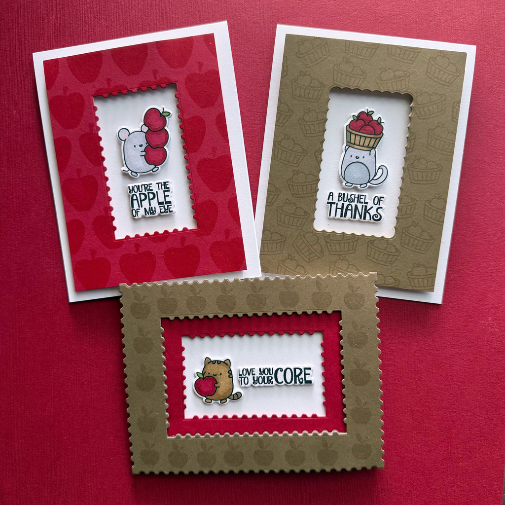 Simon Says Stamps and Dies Apple of My Eye set1047ae STAMPtember Card Set | color-code:ALT01