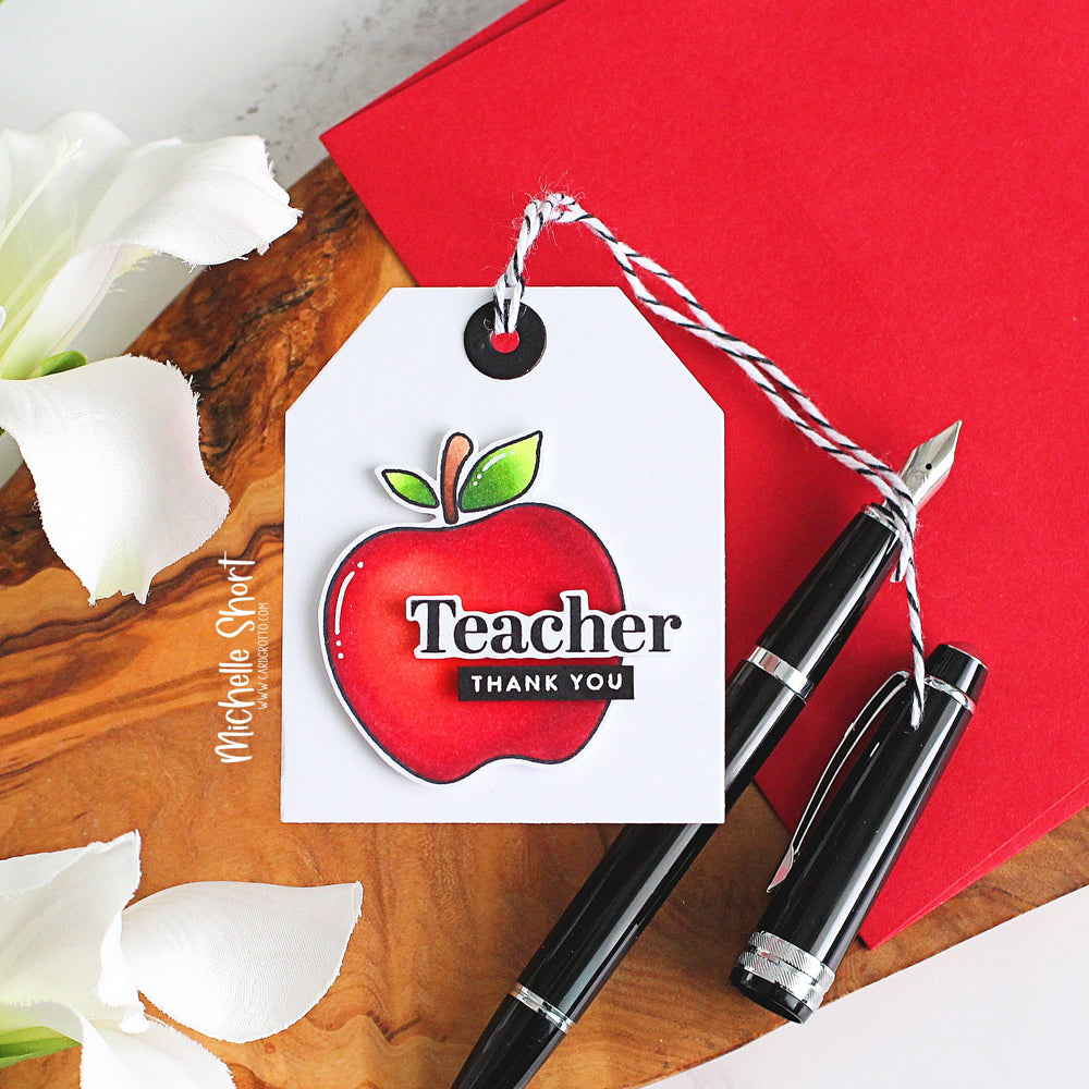 Simon Says Stamp Appreciate You Wafer Dies 1050sdc Celebrate Teacher Tag | color-code:ALT03