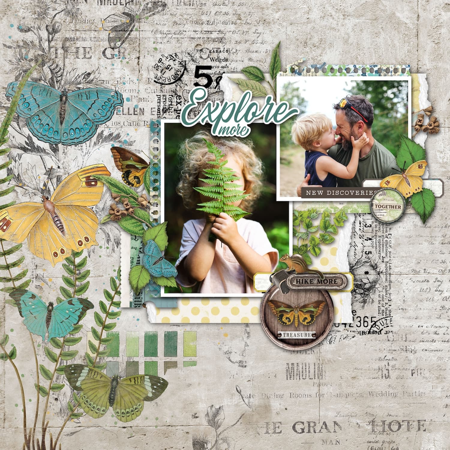 Arden Creative Studio Hidden Creek Journal Kiss Cut Tape acsct0002 explore