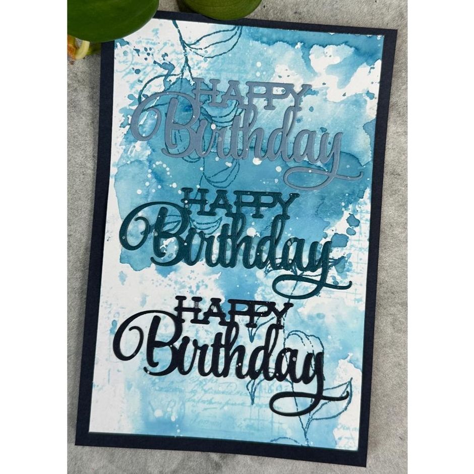Arden Creative Studio Maker Series Sketched Branches Clear Stamp Set acscs0017 birthday