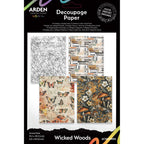 Arden Creative Studio Wicked Woods 6x8 Decoupage Paper acsdp0005