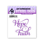Art Impressions Hope and Faith Dies 6157