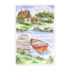 Art Impressions Lakehouse Foundation Stamps 6065 sample