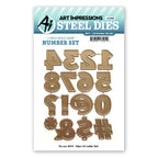 Art Impressions Large Number Dies 5911