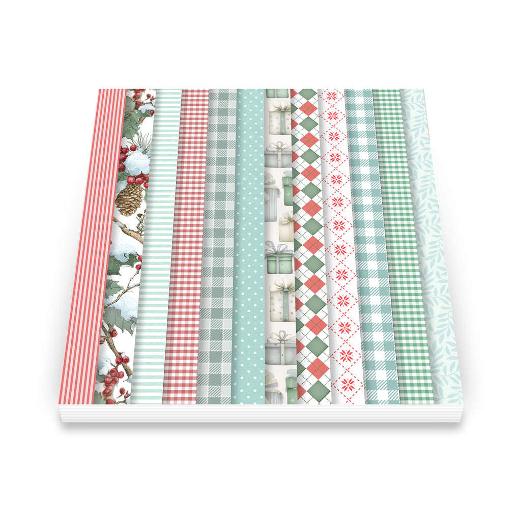 Art Impressions Woodland Christmas 6x6 Inch Paper Pack 6143 more paper patterns included in the pack