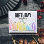 Simon Says Stamp Wafer Dies Artsy Pumpkins sssd112904c Stamptember Birthday Card | color-code:ALT01