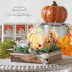 Simon Says Stamp Wafer Dies Artsy Pumpkins sssd112904c Stamptember Thankful Vignette