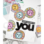 Simon Says Stamp Artsy Florals Wafer Dies 1131sdc Sweet Wishes Birthday Card | color-code:ALT02