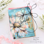 Simon Says Stamp A Little Artsy Wafer Dies 1637sdc Hello Card | color-code:ALT01