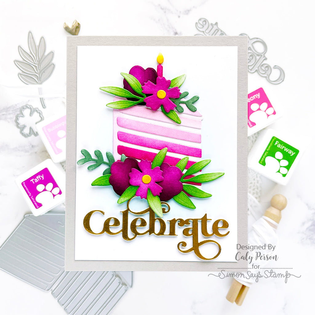 Simon Says Stamp Aurora Blooms Wafer Dies sssd112938 Diecember Birthday Card | color-code:ALT06