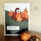 Simon Says Stamp Embossing Folder Autumn Gourds sf465 Stamptember Fall Card