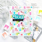 Simon Says Stamp Autumn Leaf Frames Wafer Dies 1116sd Stamptember You Are Amazing Card | color-code:ALT02