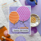 Simon Says Stamp Sentiment Strips Birthday Wishes sssg131141 Stamptember Birthday Card