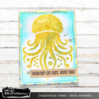 Brutus Monroe Underwater Friendship Clear Stamps bru8613