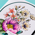BP-012 Spellbinders Pressed Bouquet Press Plate Daisies