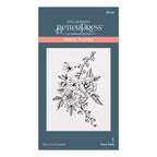 BP-015 Spellbinders Butterfly Bouquet Press Plate Butterfly