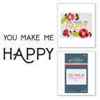 BP-042 Spellbinders You Make Me Happy Press Plate