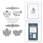 BP-043 Spellbinders Let's Chat Soon Icons Press Plate and Die Set