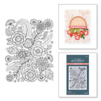 bp-117 Spellbinders Kaleidoscope Flowers Press Plate product image