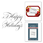 Spellbinders Copperplate Happy Holidays Press Plate bp-178