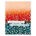 Spellbinders Sprinkled Confetti Press Plates bp-200 season's greetings