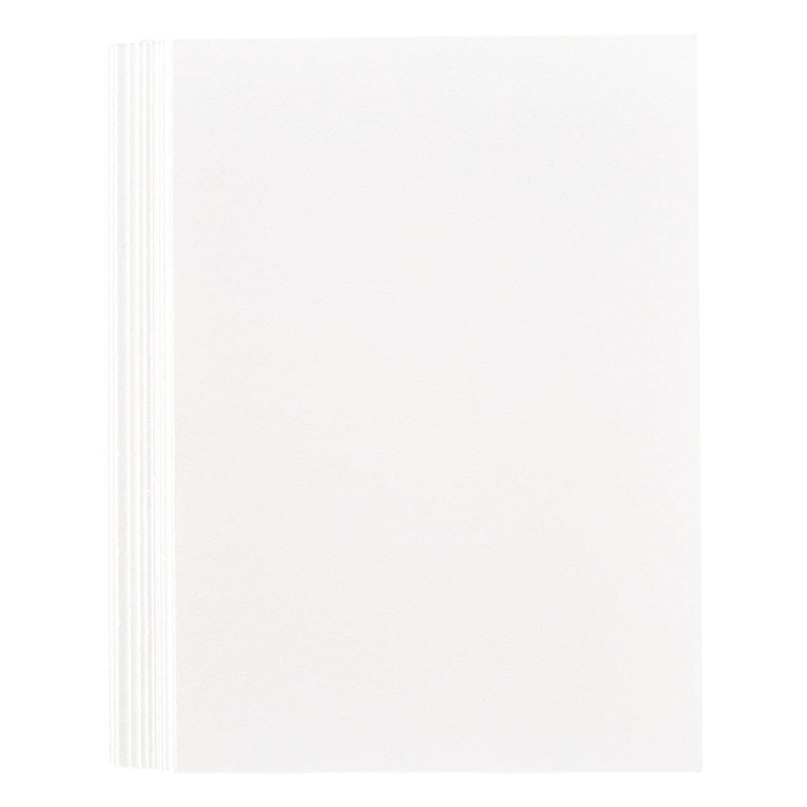 BPC-012 Spellbinders Porcelain Double Weight BetterPress A7 Cotton Card Panels 25 Pack Porcelain