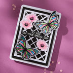 Spellbinders Butterfly Silhouettes Registration Press Plate and Die Set bpr-028