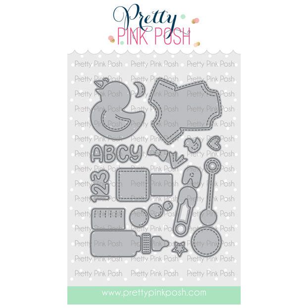 Pretty Pink Posh Baby Mug Additions Dies