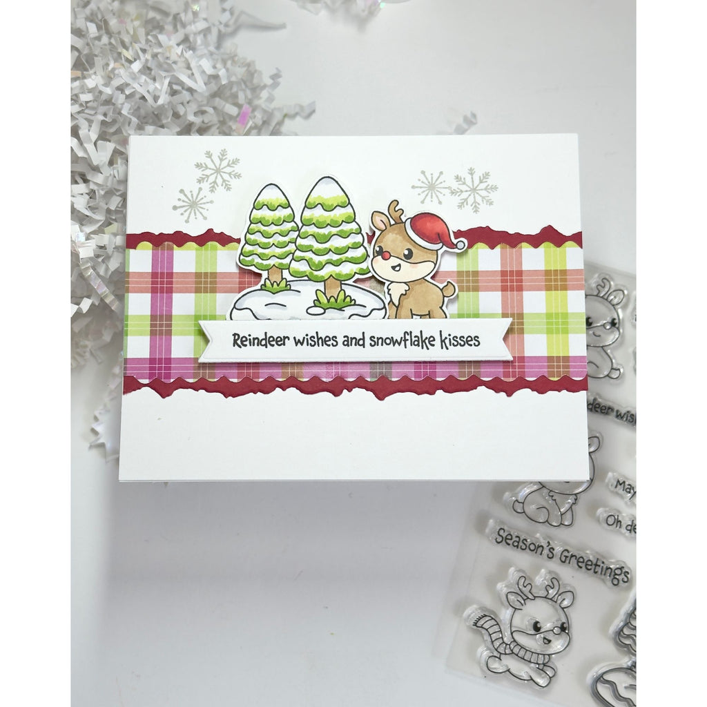 Simon Says Clear Stamps Baby Fawn 3272ssc And Everything Nice Christmas Card