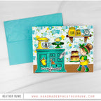 Simon Says Stamp Baked with Love Wafer Dies 1396sdc STAMPtember Friend Card | color-code:ALT02