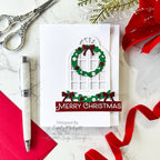 Simon Says Stamp Balcony Windows Wafer Dies 1477sd And Everything Nice Christmas Card | color-code:ALT03