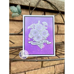Simon Says Clear Stamps Banner Greetings 3189ssc Moments in Time Thinking of You Card