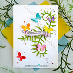 Simon Says Stamp Stencil Banner Greetings 1081stc Moments in Time Love Card | color-code:ALT01